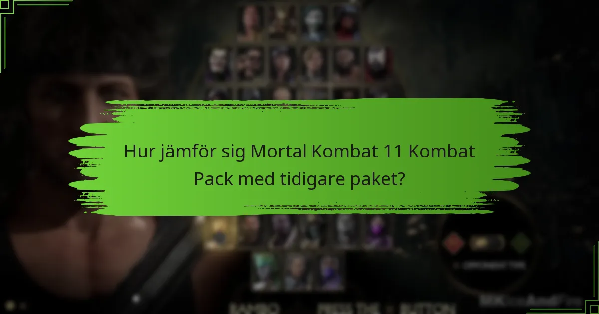 Vilket nytt innehåll släpps för Mortal Kombat 11?