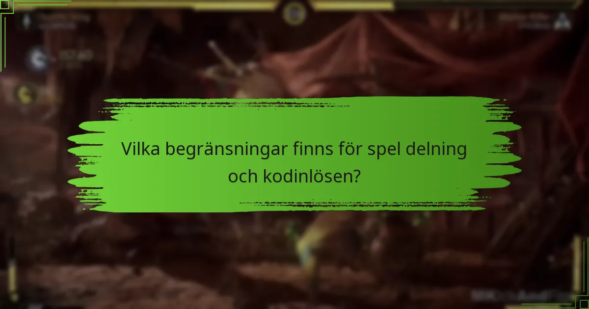 Vilka bästa metoder bör jag följa för spel delning och kodinlösen?