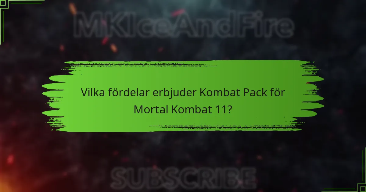 Hur jämför sig Kombat Pack med grundspelet?